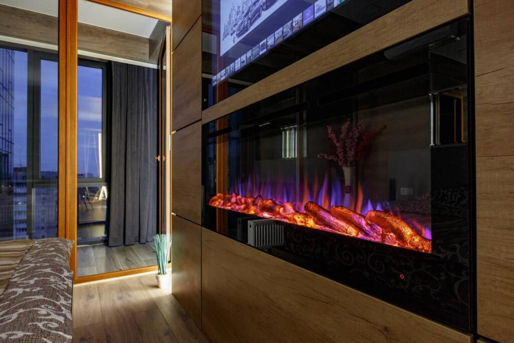 City Center. Panoramic Windows. Fireplace. Chisináu Exterior foto